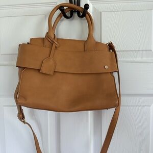 Market and Spruce leather handbag purse